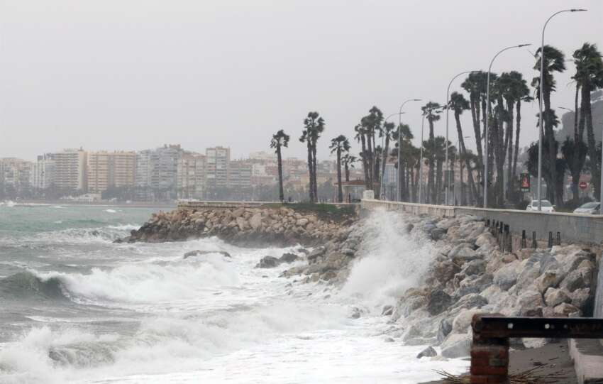borrasca malaga alerta roja