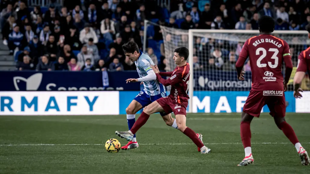 malaga cf cultural leonesa rosaleda carlos dotor