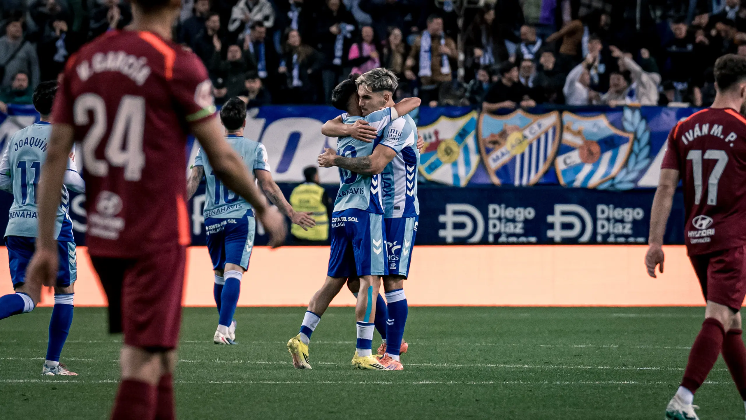 Larrubia y Chupete, una sociedad que vale por la mitad del Málaga CF