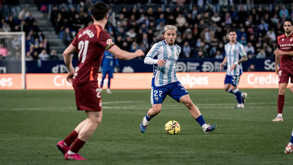malaga cf cultural leonesa rosaleda dani lorenzo 1