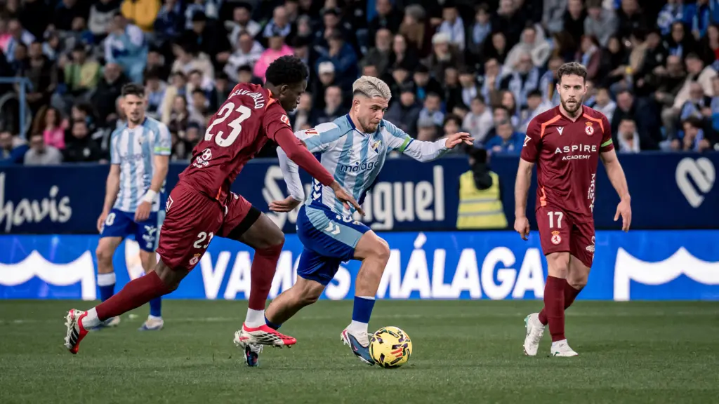 malaga cf cultural leonesa rosaleda dani lorenzo