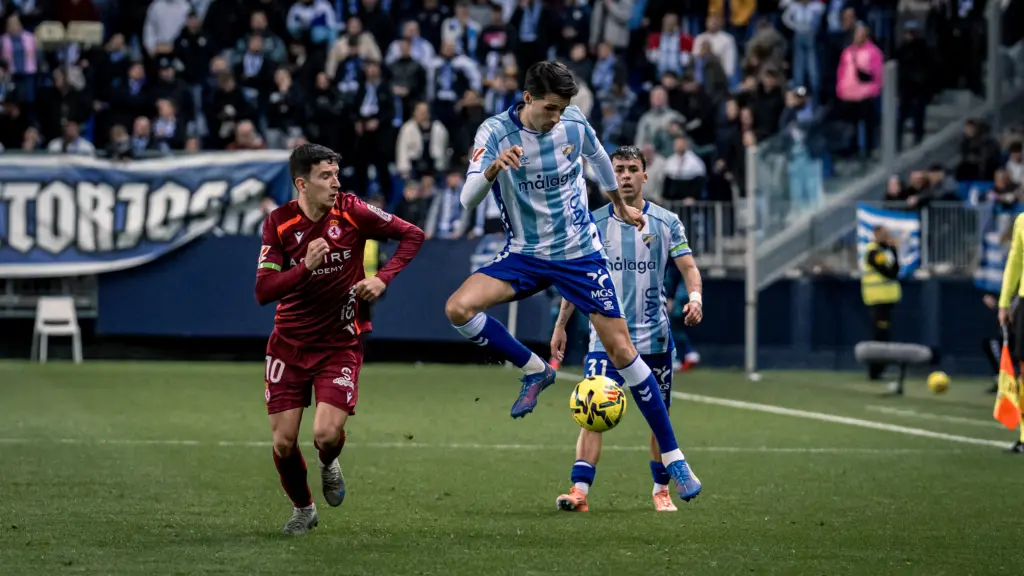 malaga cf cultural leonesa rosaleda juanpe