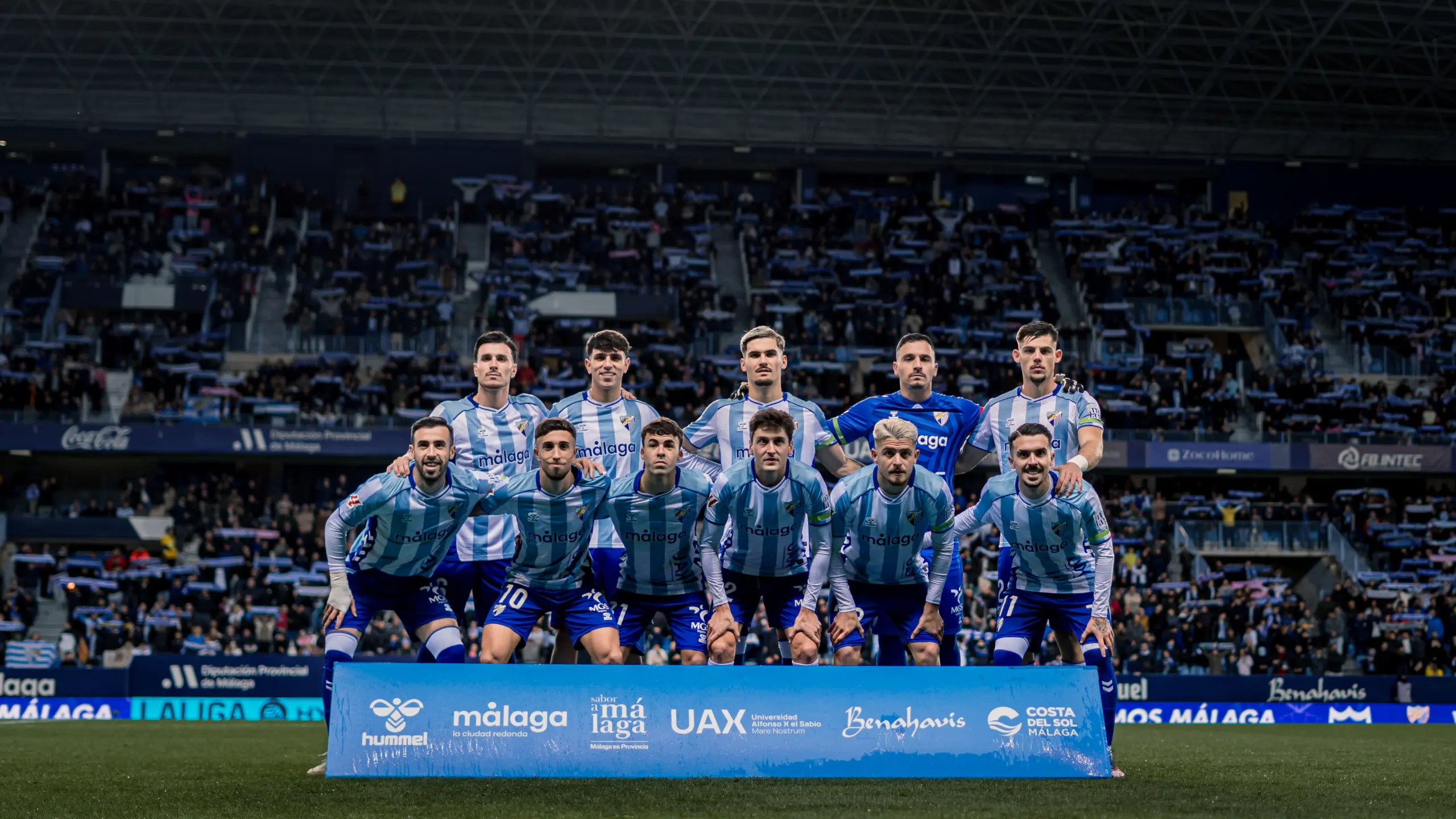Tres cambios y once de gala del Málaga CF para medirse al Albacete