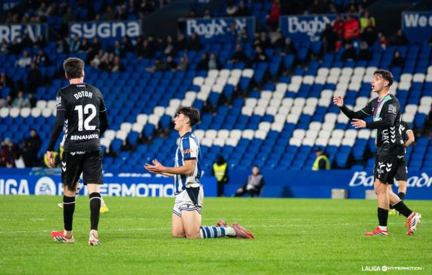 El resumen de la derrota del Málaga CF ante la Real Sociedad B