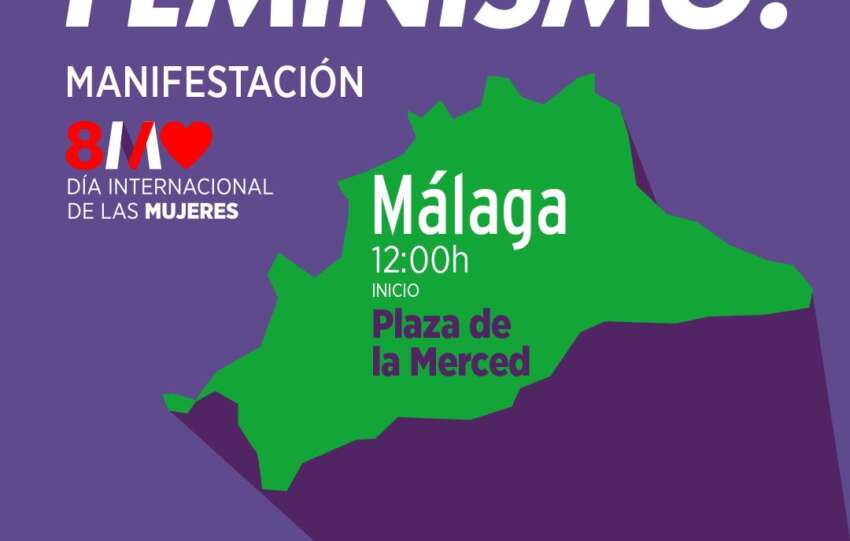 CARTEL 8M Malaga