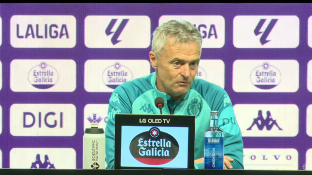 Fran Escribá y su plan de partido en La Rosaleda: "No queremos ser un equipo defensivo"