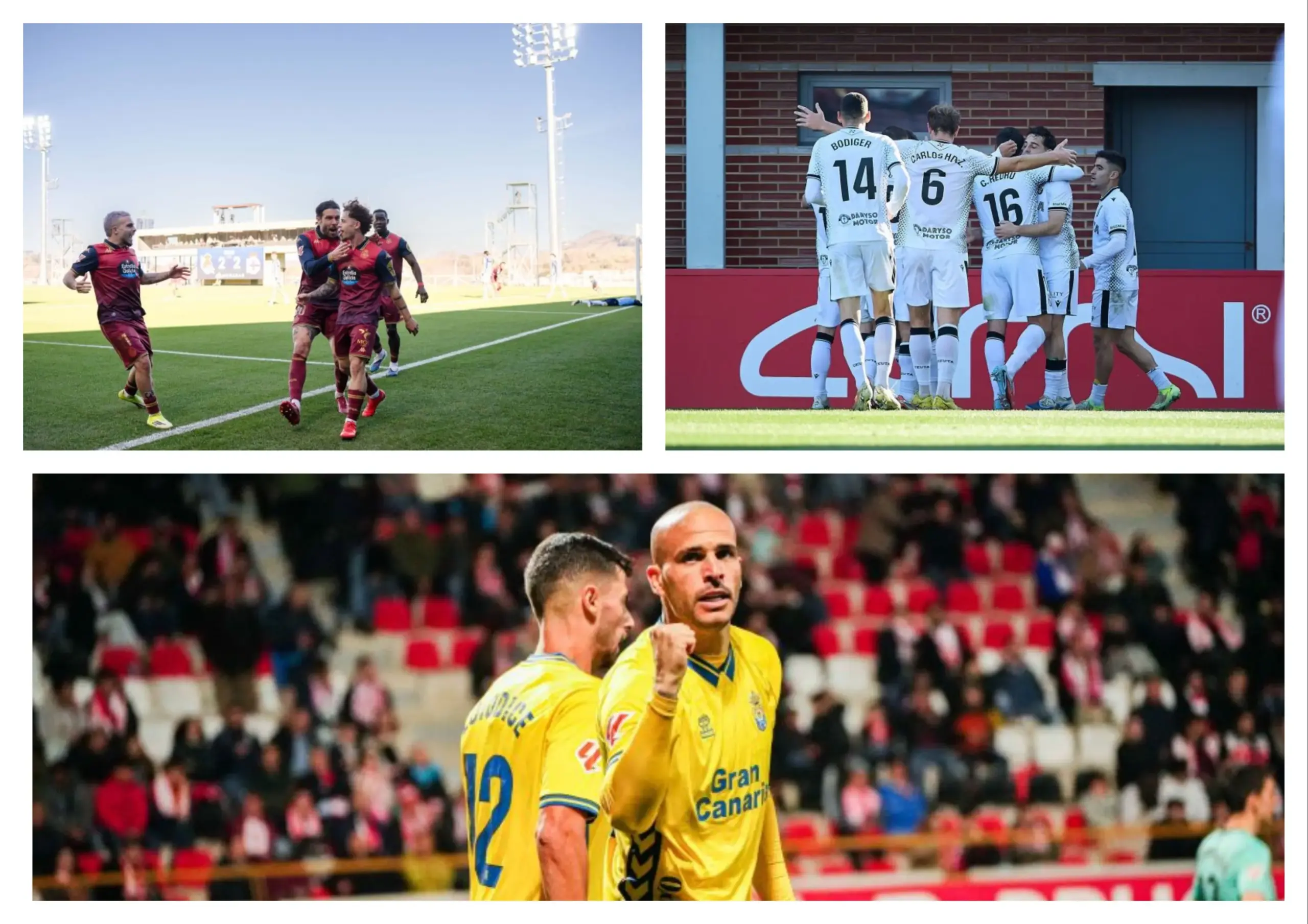 DEPORTIVO CEUTA LAS PALMAS... LOS RIVALES SOPORTAN LA PRESIÓN DEL MÁLAGA CF