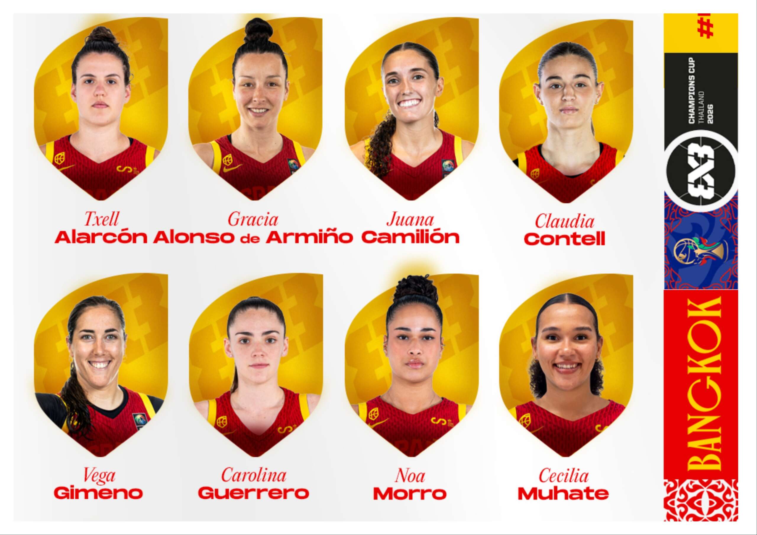 DOBLE REPRESENTACIÓN MALAGUEÑA EN LA SELECCIÓN ESPAÑOLA DE 3X3