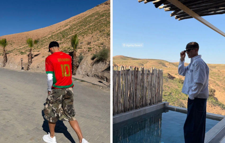 Escapada de Larrubia, Joaquín Muñoz e Izan Merino a Marruecos