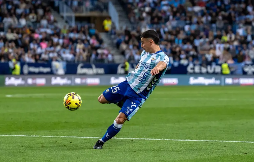 Dorrio tiro volea malaga cf leganes