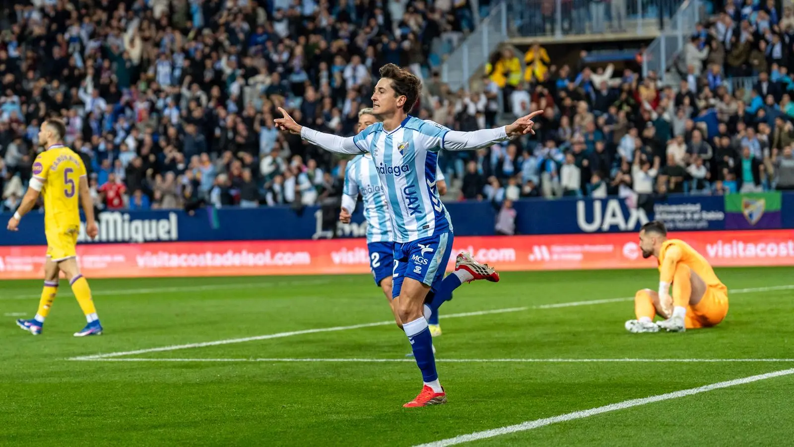 Dotor Celebracion gol Malaga CF
