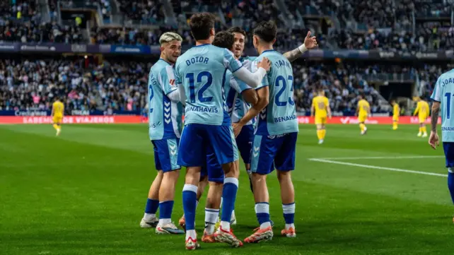 Este es el resumen del empate entre el Málaga CF y el Real Valladolid