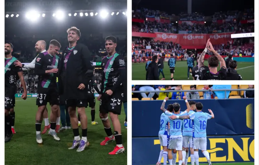 EL MÁLAGA CF SE DIVIERTE POR ANDALUCÍA