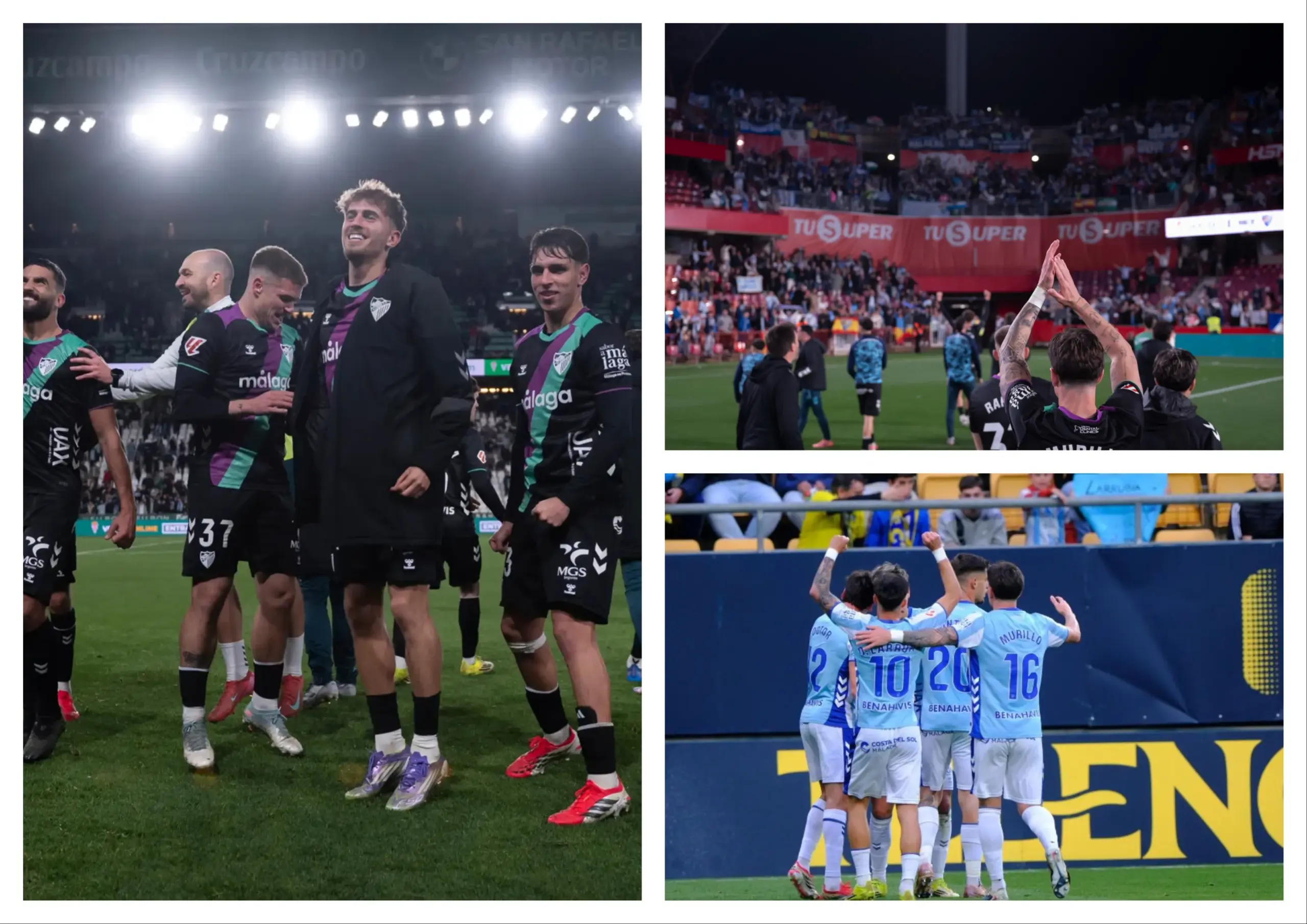 EL MÁLAGA CF SE DIVIERTE POR ANDALUCÍA