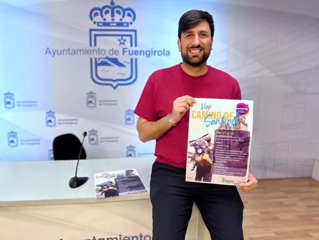 Isaac Vaargas presenta el viaje al Camino de Santiago para jovenes