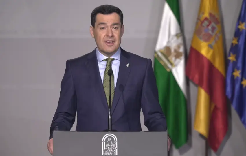 JUANMA MORENO ANUNCIA LAS ELECCIONES ANDALUZAS PARA EL 17 DE MAYO