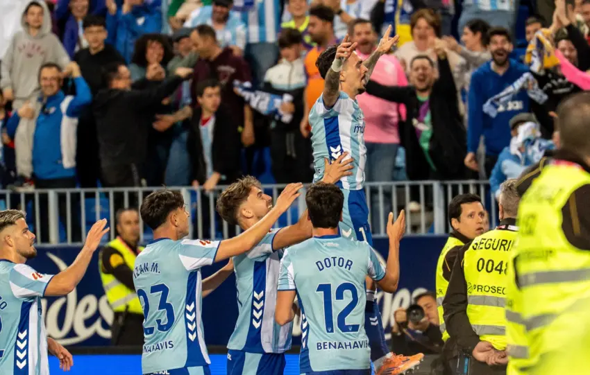 ¿Desde cuándo no marcaba el Málaga CF cinco goles en un partido?