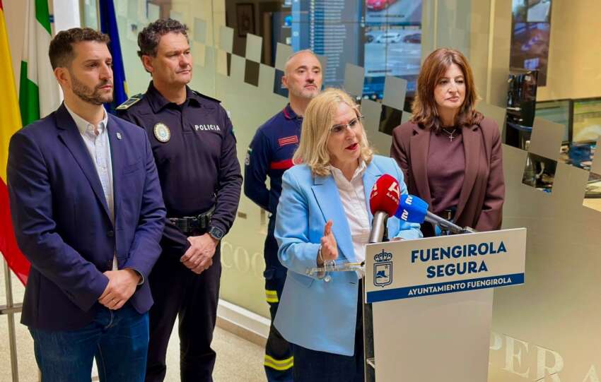 La alcaldesa Ana Mula informa del Plan Especial de Segurida de Semana Santa