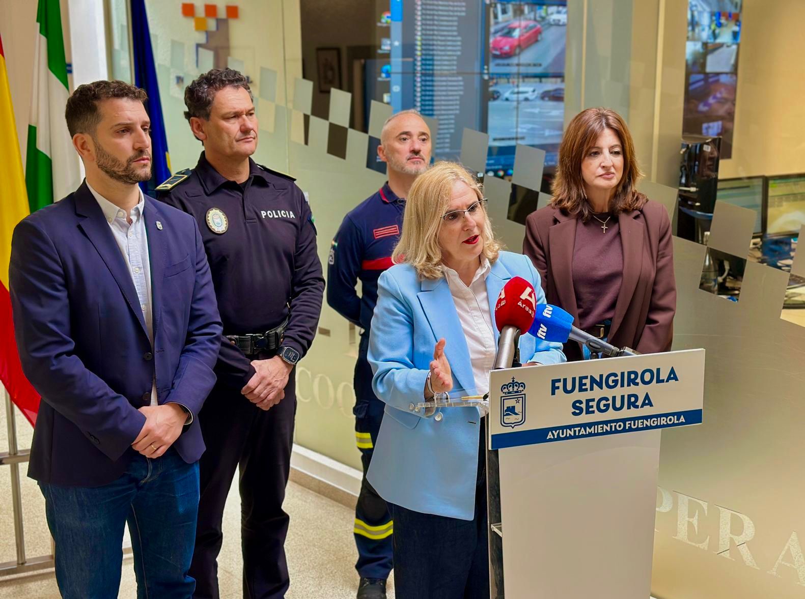 La alcaldesa Ana Mula informa del Plan Especial de Segurida de Semana Santa