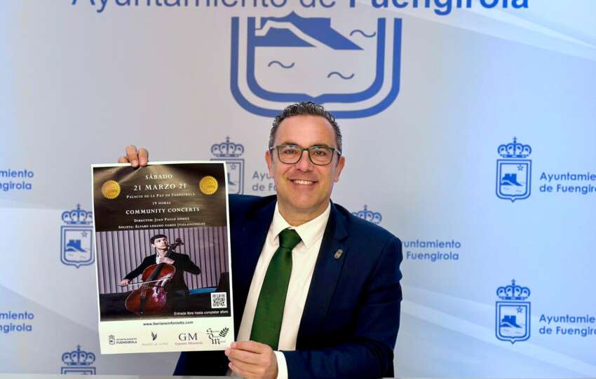 Rodrigo Romero informa del proximo concierto de Iberian Sinfonietta