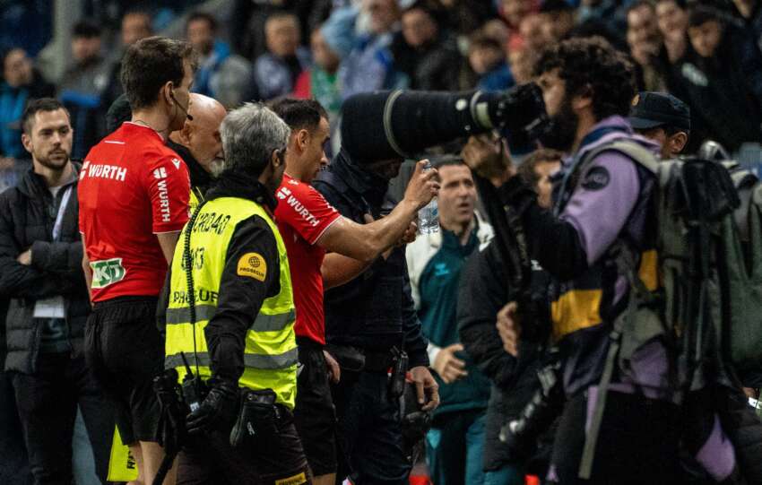 La Rosaleda se enfrenta a una dura sanción con el acta de Morilla Turrión