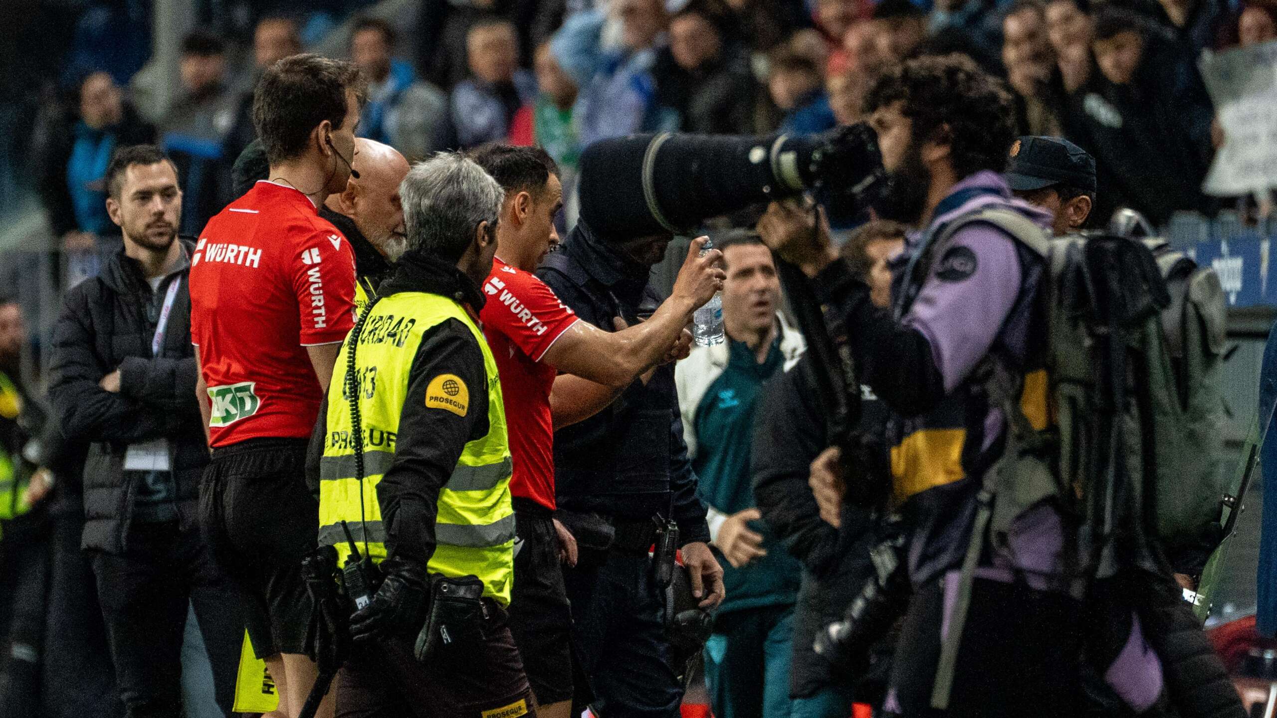 La Rosaleda se enfrenta a una dura sanción con el acta de Morilla Turrión