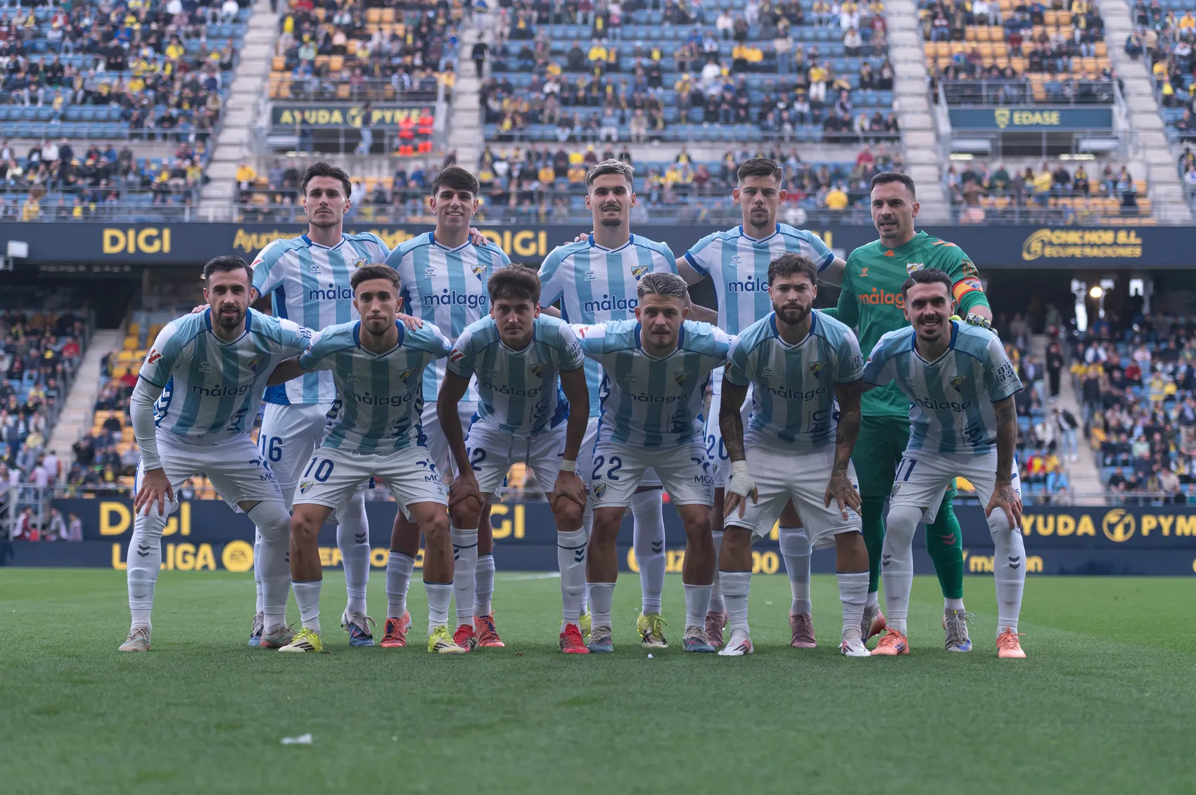 cadiz cf malaga cf jornada 31 jp financial mirandilla alineacion once