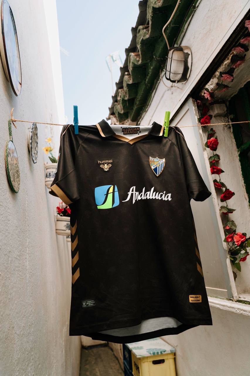 camiseta legado retro málaga cf