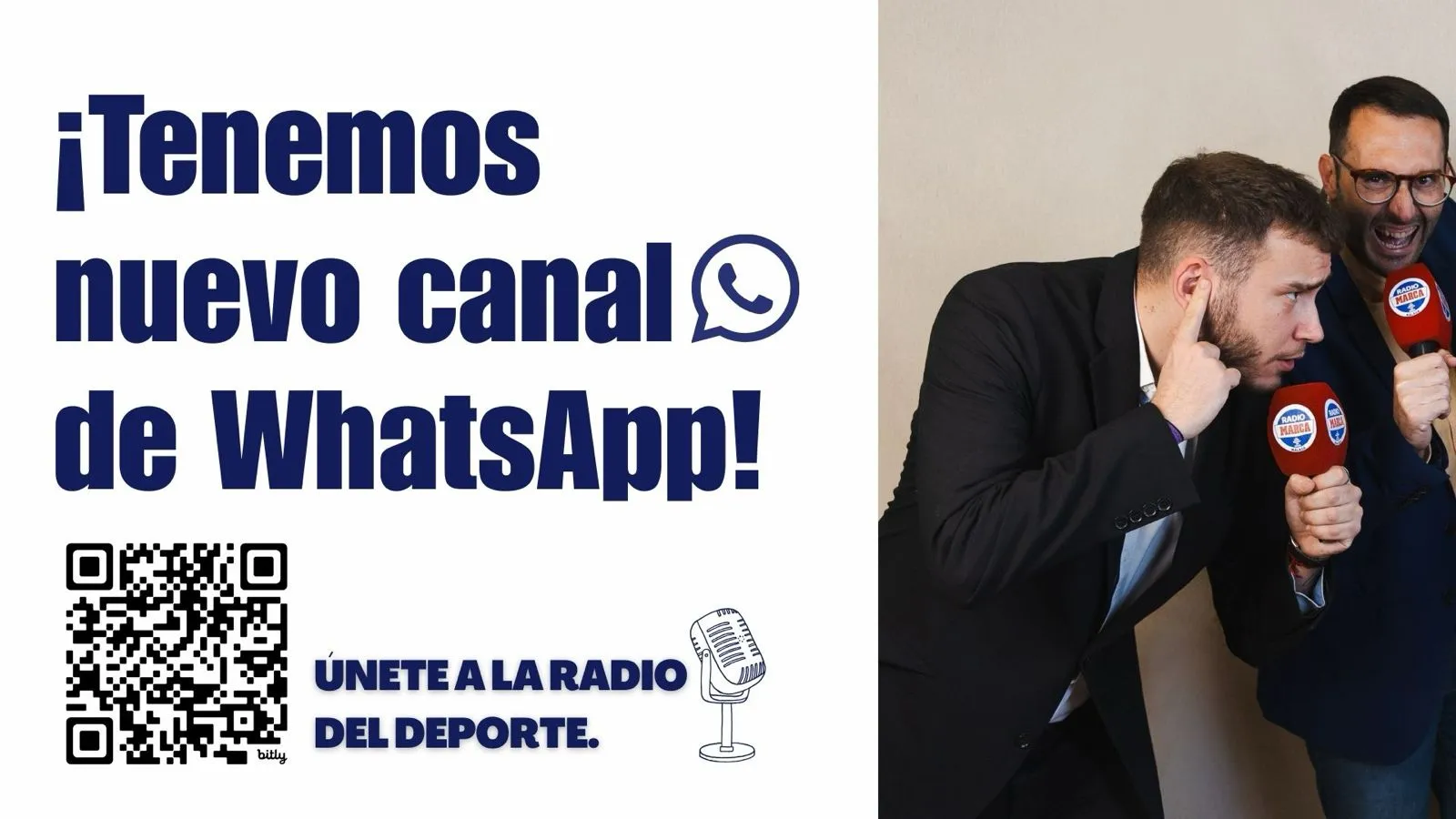 Radio MARCA Málaga lanza su nuevo canal de WhatsApp para estar más cerca de los oyentes