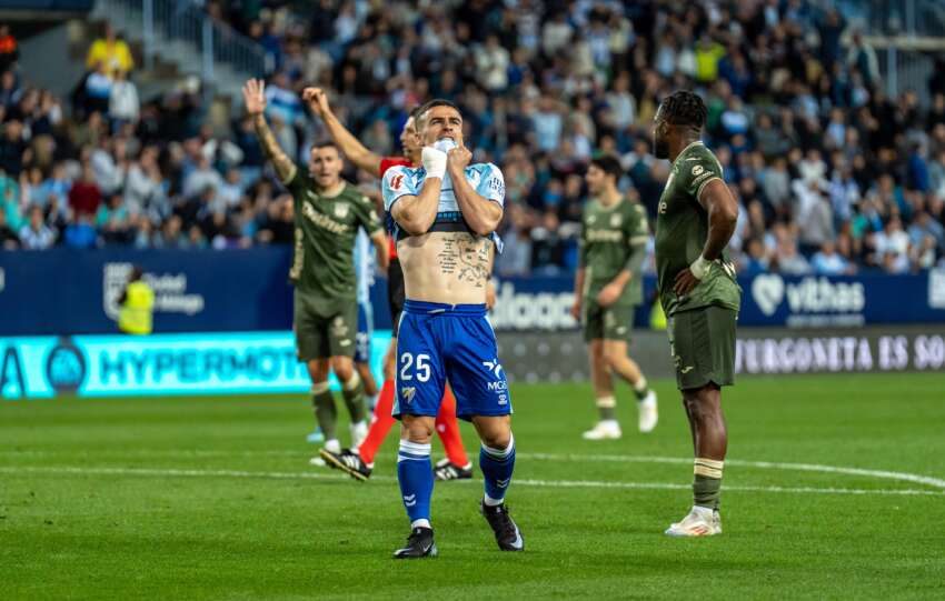 CRÓNICA | El Málaga CF, 'Cautivo' e impotente ante el otro fútbol del CD Leganés