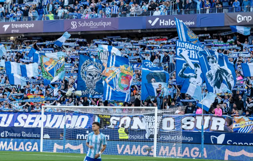 La Rosaleda: cifra récord y líder en afluencia media de la temporada