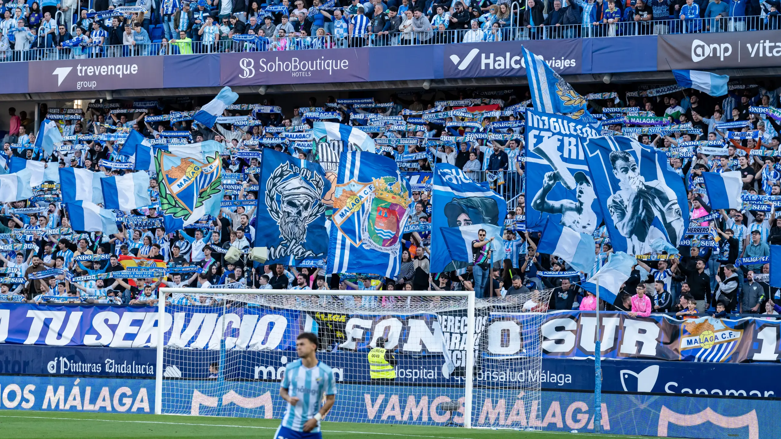 La Rosaleda: cifra récord y líder en afluencia media de la temporada