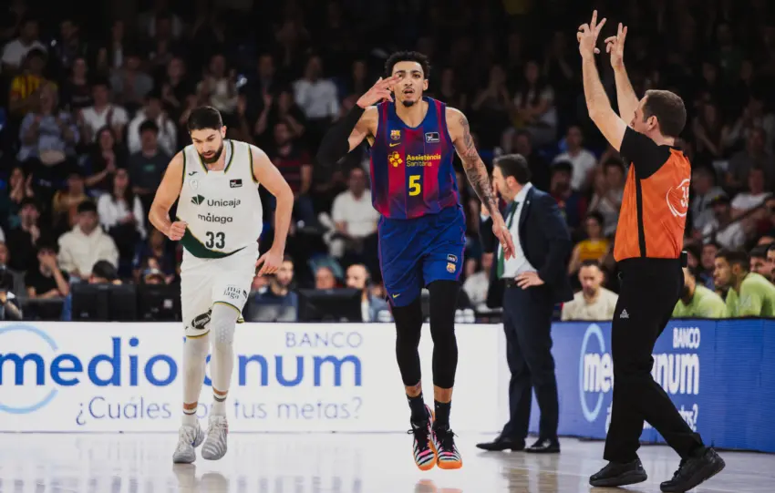 Estas son las estadísticas del Barcelona 97 - 91 Unicaja