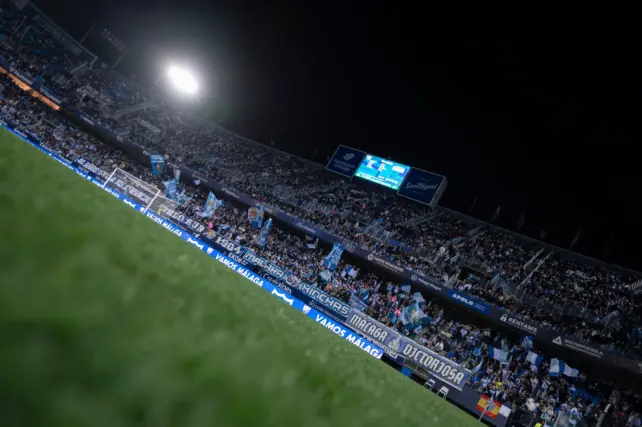 videomarcador málaga cf la rosaleda