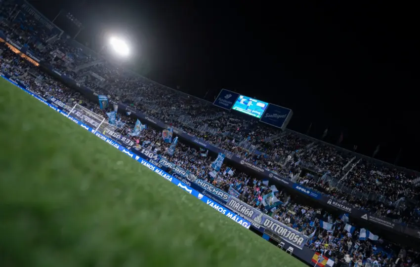 videomarcador málaga cf la rosaleda