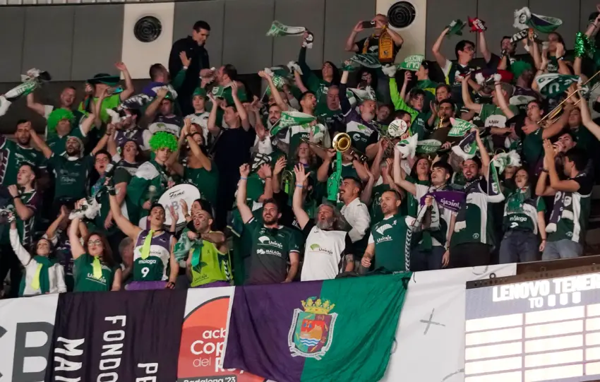 300 AFICIONADOS DEL UNICAJA TIENEN SU ABONO PARA LA FINAL FOUR DE LA BCL EN BADALONA