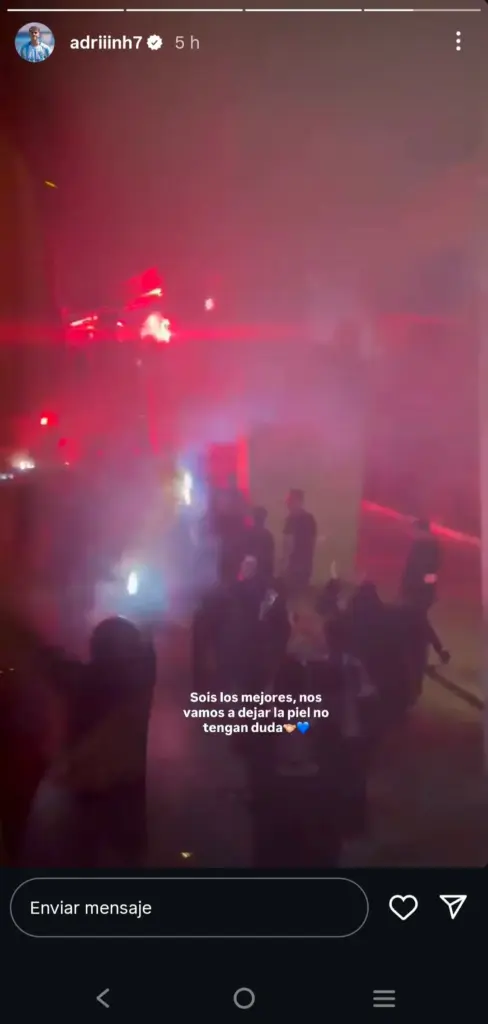 ADRIAN NINO RECIBIMIENTO LA ROSALEDA 1