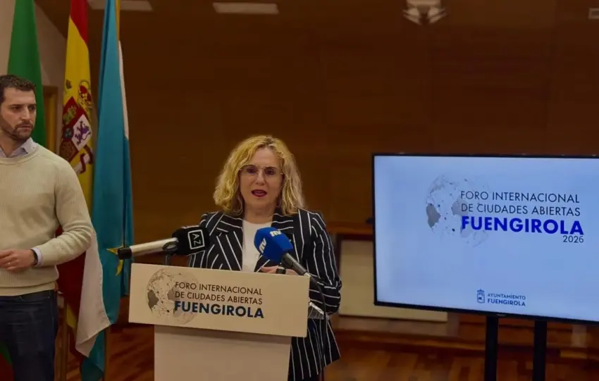 Ana Mula presenta junto a Jose Luis Ponce el III Foro Internacional de Ciudades Abiertas