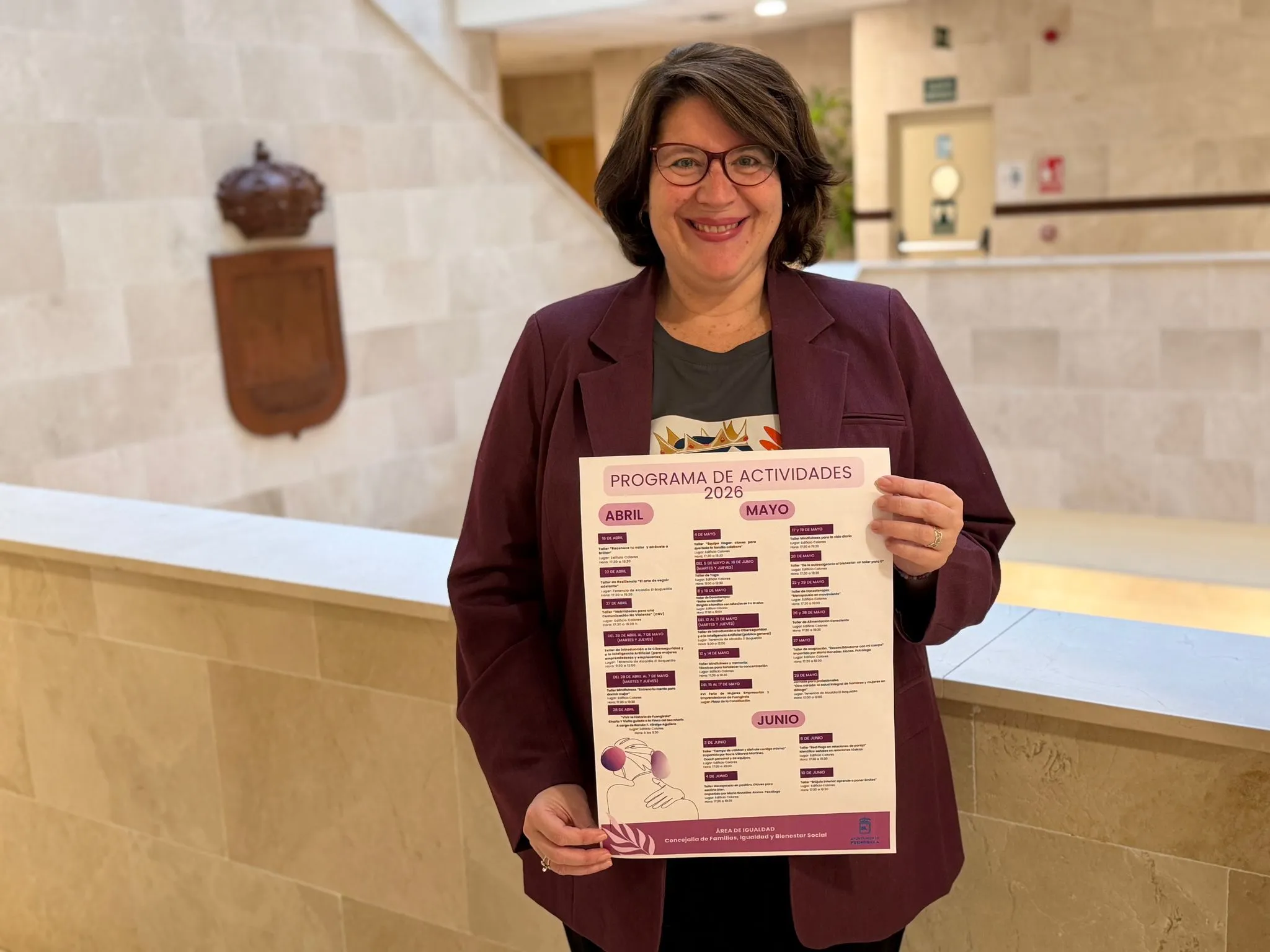 Radio Marca 37 Cristina Bornao presenta la programacion trimestral de Igualdad