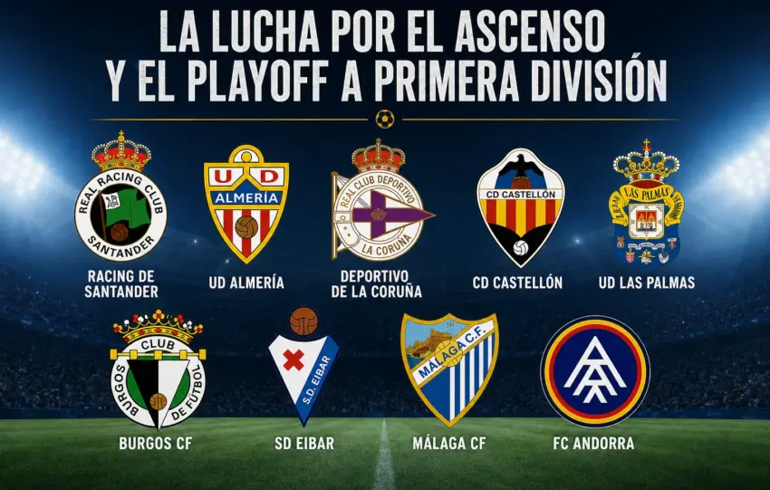 EL CALENDARIO DE LOS RIVALES DIRECTOS DEL MÁLAGA CF POR EL ASCENSO