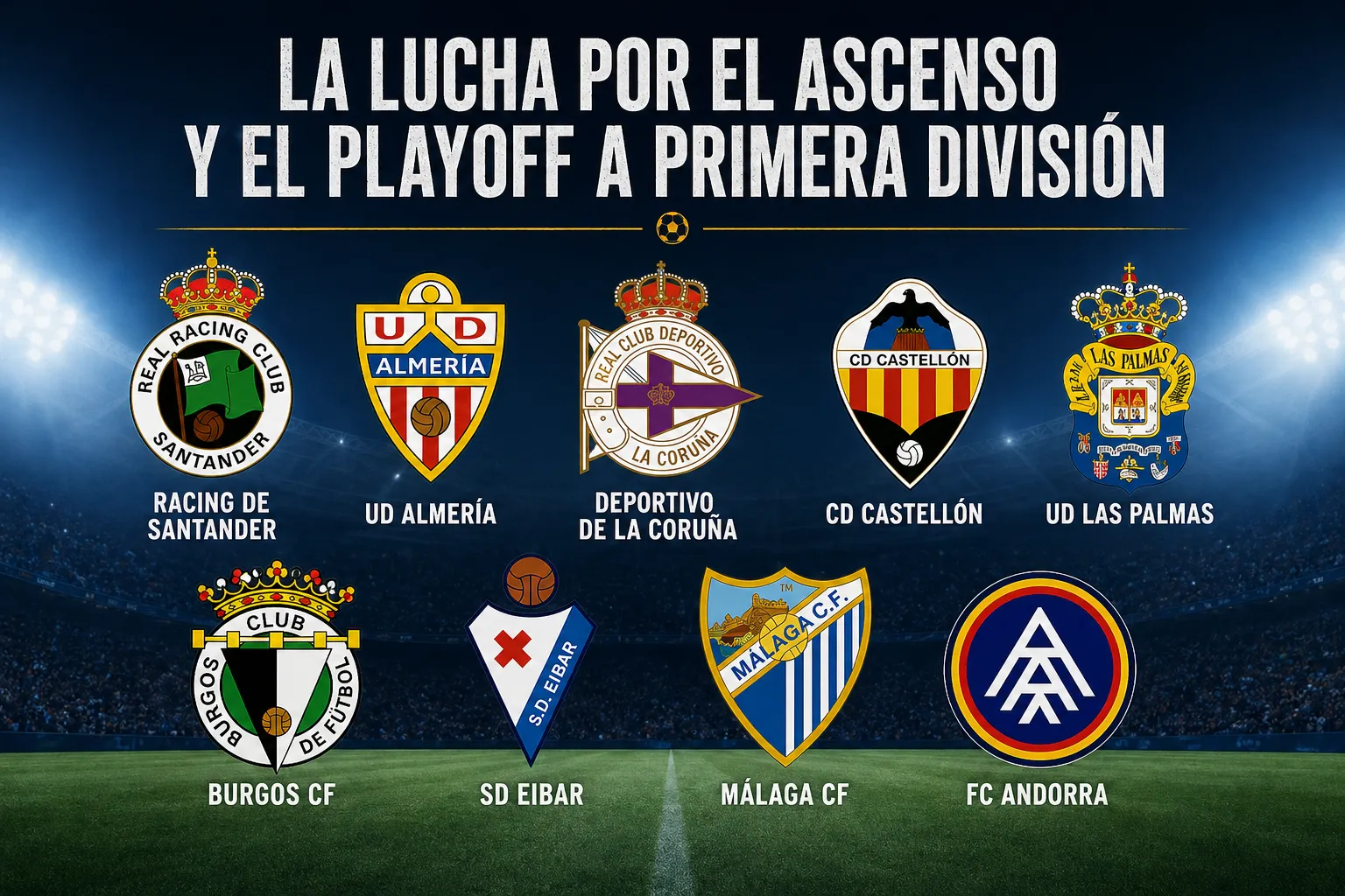 EL CALENDARIO DE LOS RIVALES DIRECTOS DEL MÁLAGA CF POR EL ASCENSO