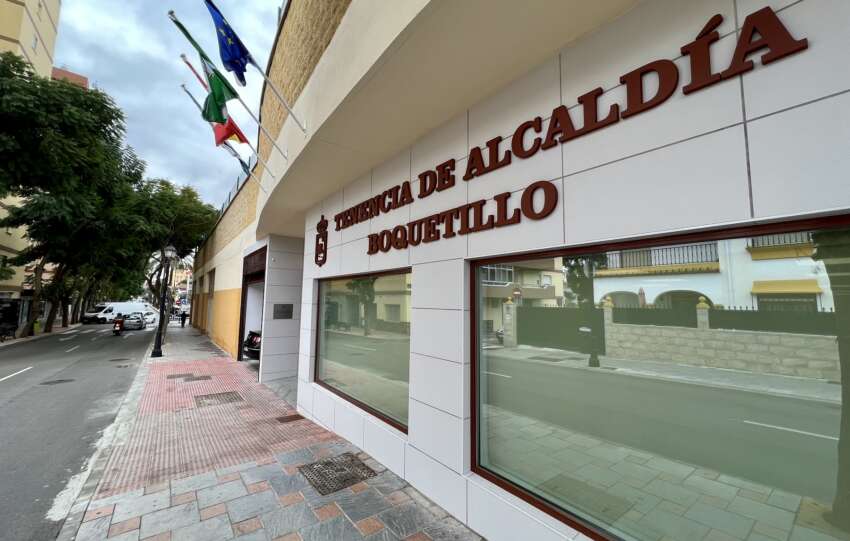 Fachada de la Tenencia de Alcaldia de El Boquetillo