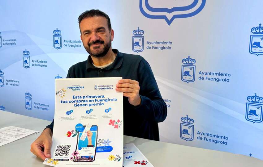 Garcia Lara informa de la campana Esta Primavera tus compras en Fuengirola tienen premio
