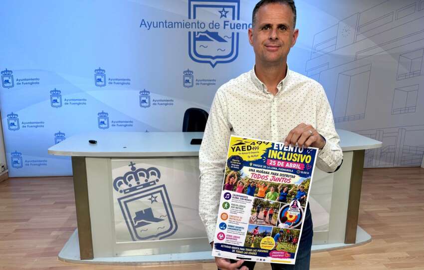Julio Rodriguez presenta la jornada de deporte inclusivo en el Gran Parque de La Loma