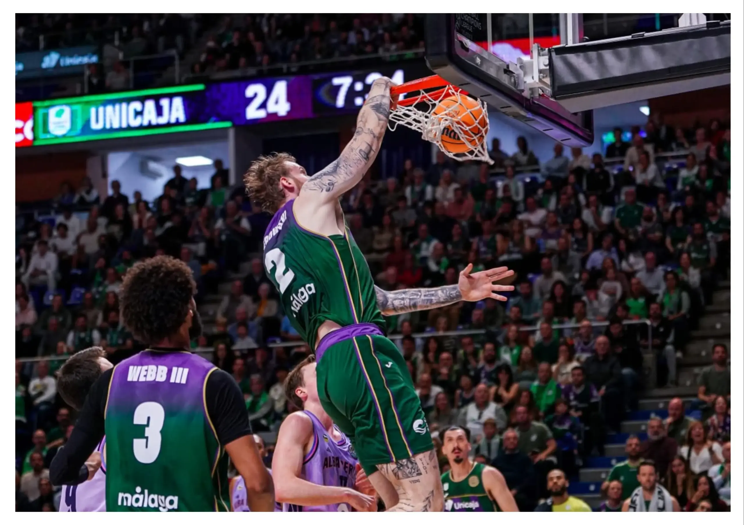 NOTAS Y 1X1 DEL UNICAJA ANTE EL ALBA BERLÍN
