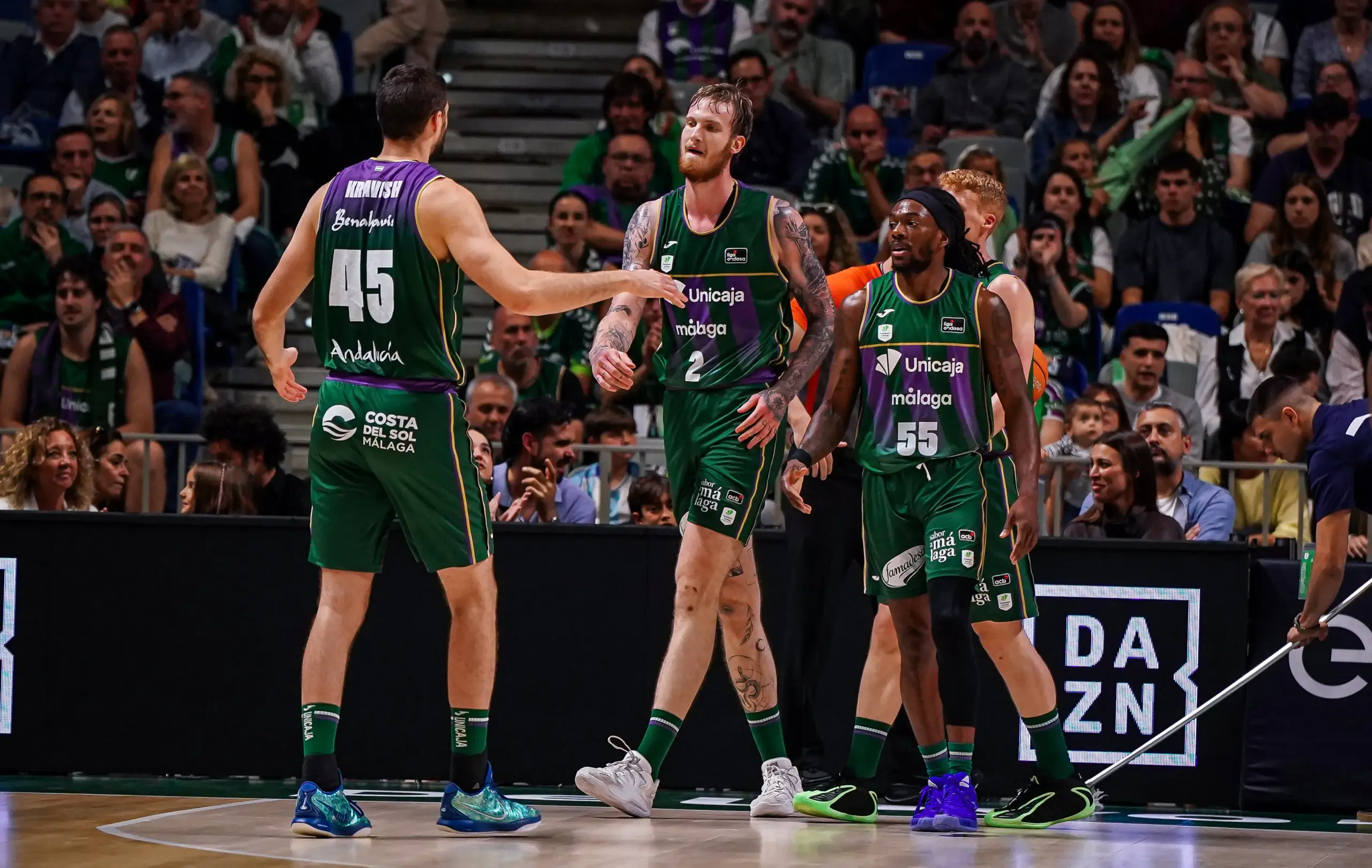 NOTAS Y 1X1 DEL UNICAJA ANTE HIOPOS LLEIDA