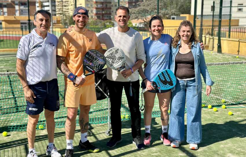 Presentacion del proyecto piloto de padel adaptado para personas sordas