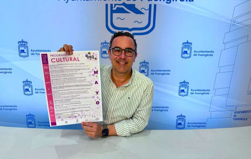 Rodrigo Romero presenta la agenda cultural del mes de mayo