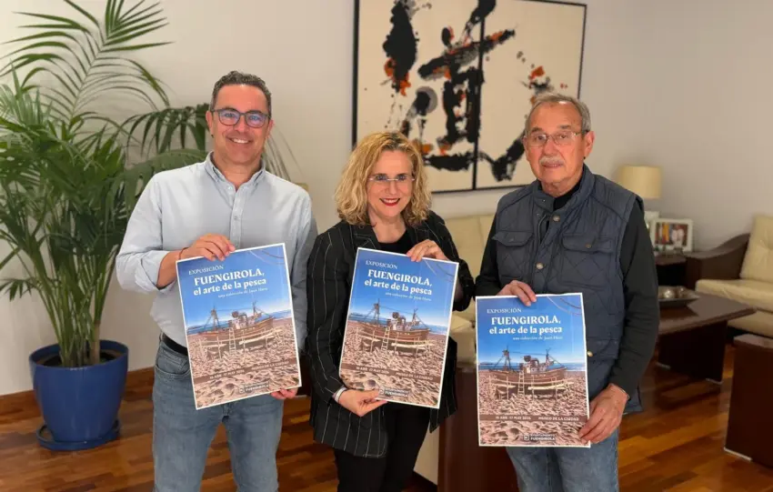 Romero Mula y Haro presentan la exposicion Fuengirola el arte de la pesca