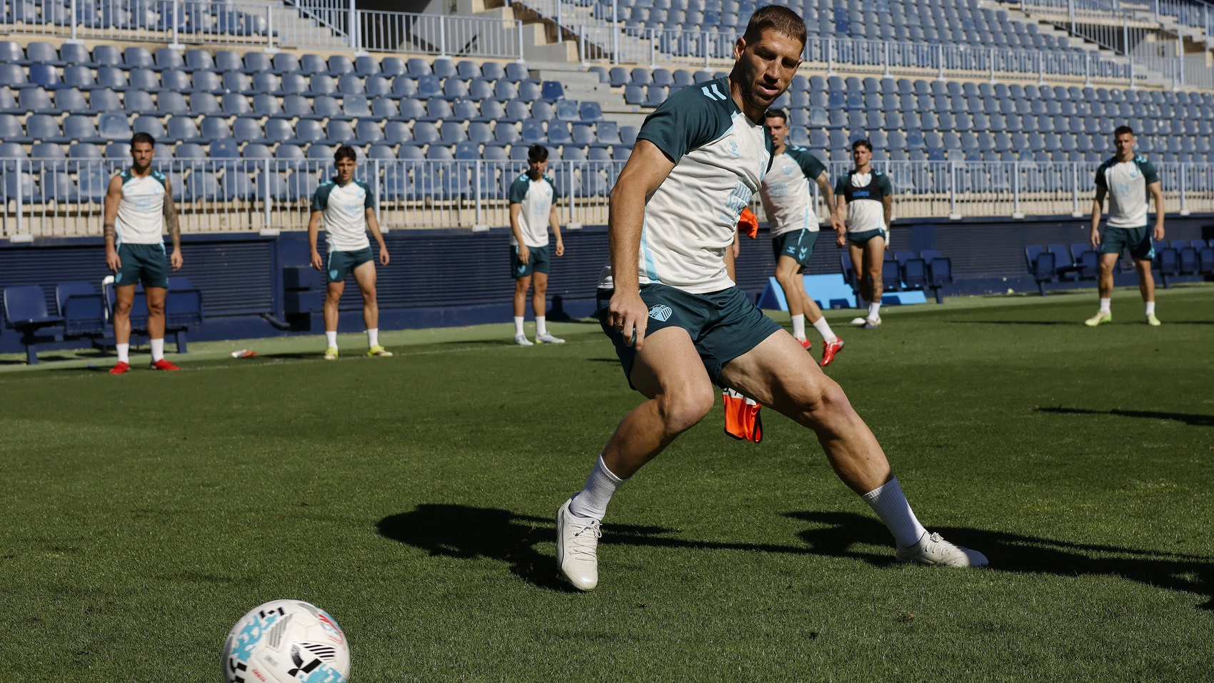 SIN CONTRATIEMPOS PARA FUNES EN LA ÚLTIMA SESIÓN PREVIA AL ALMERÍA